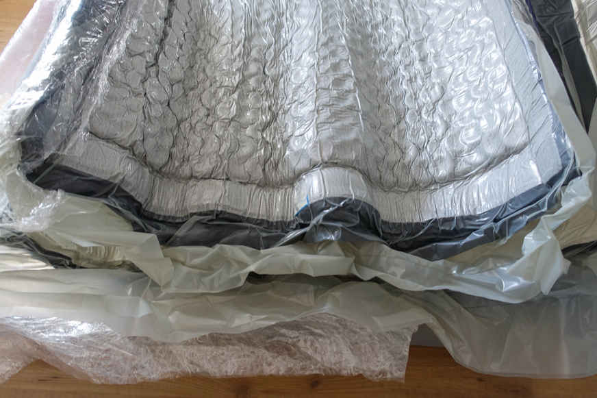 Nectar premier hybrid mattress folded up